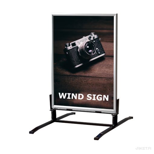 Tuuliteline Wind Sign - mainosteline tuulisille paikoille