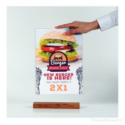 Menuteline Block puu tumma asennus