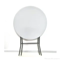 Messupöytä Round taitettuna edestä