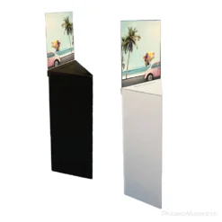 Arvontalaatikko Kolmio musta ja valkoinen