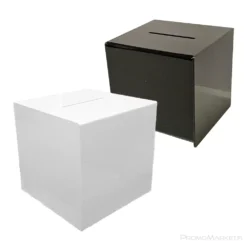 Arvontalaatikko Kuutio 20 musta ja valkoinen