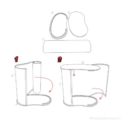 Messutiski Traveler asennus