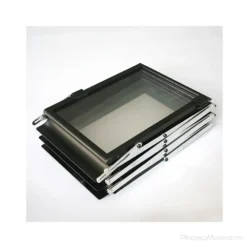 Esiteteline Messuhaitari musta kokoaminen 1