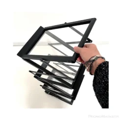 Esiteteline Messuhaitari musta kokoaminen 2