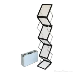 Esiteteline Messuhaitari musta A4