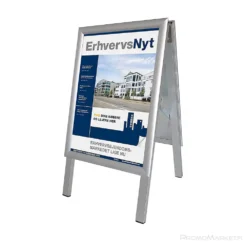 Esittelykyltti Alu-Line A3 pysty
