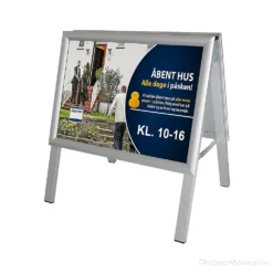 Esittelykyltti Alu-Line A3 vaaka