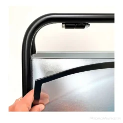 Esittelykyltti Mini Sign A3 musta muovi