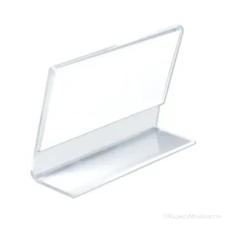 Akryylinen esiteteline L-malli vaaka takaa