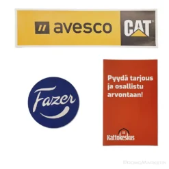 Muotoonleikattu tarra Avesco Fazer Kattokeskus